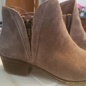 Lucky Brand suede ankle boots